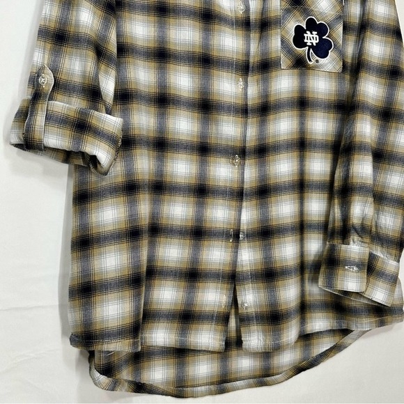 Concepts Navy/Gold Notre Dame Fighting Irish Long Sleeve Size Large - Picture 3 of 6